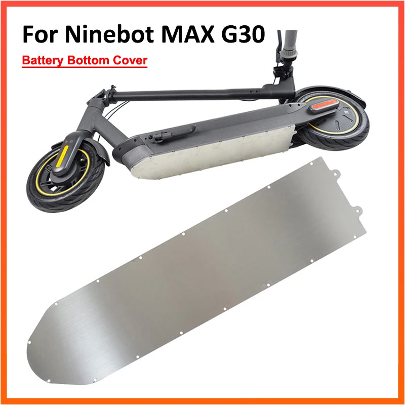 Нижняя крышка батареи из алюминиевого сплава для Ninebot Max G30 G30D защита шасси