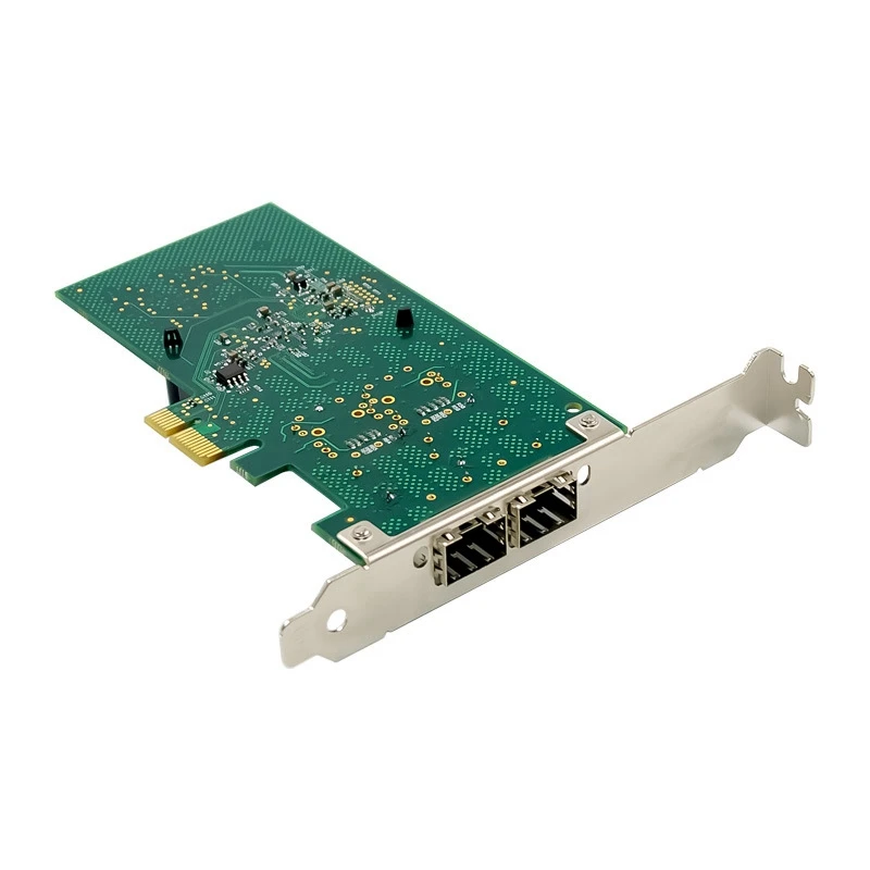 I350AM2 Network Card, Pci Express X Gen 2.1, 2.5Gt/S Dual Optical Port Gigabit Ethernet Network Card