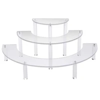 removable acrylic cake display stand for party round cupcake holder bakeware wedding birthday party decoration