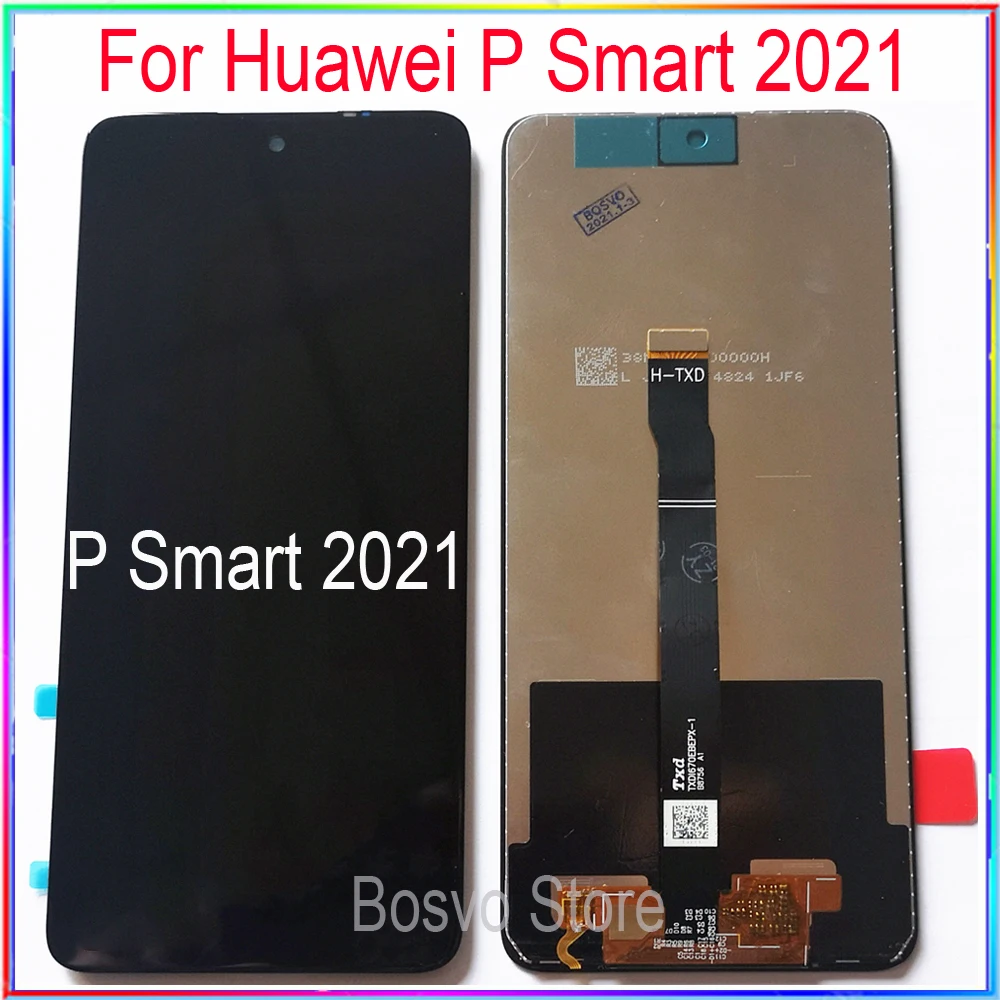 

For Huawei P Smart 2021 LCD screen display with touch with frame assembly