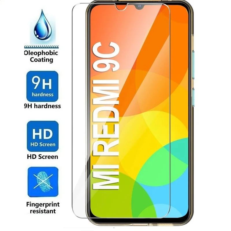 

Tempered Glass For Xiaomi Redmi 9 9C 9A Screen Protector On Redmi 5 plus 4x 6 6A Protective Film On Redmi 8 8A 7 7A Glass