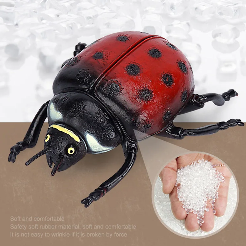 Большая искусственная модель для детей дикой рептилии паук пчела муравей божья