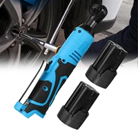12v electric right angle wrench 38cordless ratchet wrench with battery set rechargeable car repair power tool