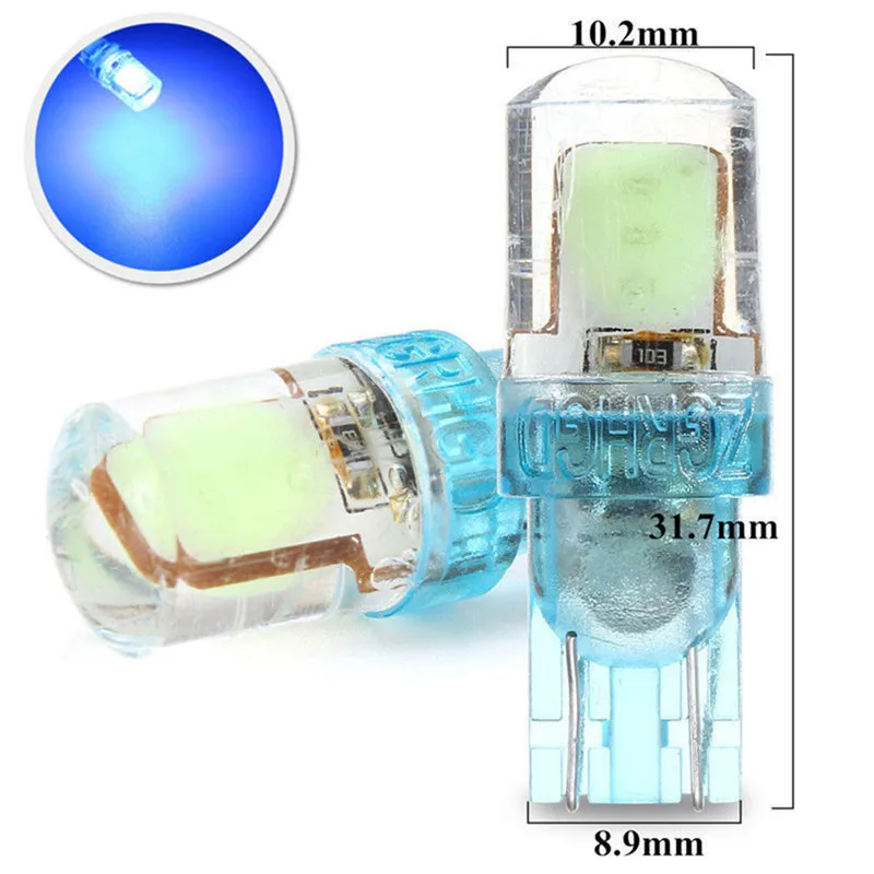 1 шт. T10 60LM Высокое качество ультра яркий светильник COB светодиодный автомобиль