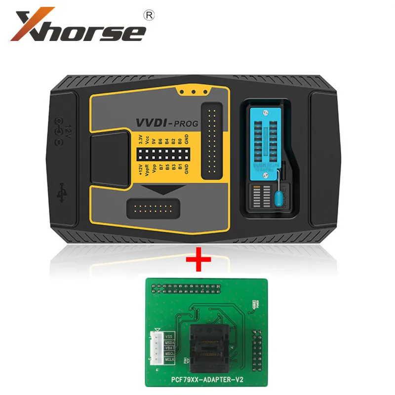 Оригинальный программатор Xhorse VVDI PROG V4.9.7 Plus PCF79XX адаптер для программатора |