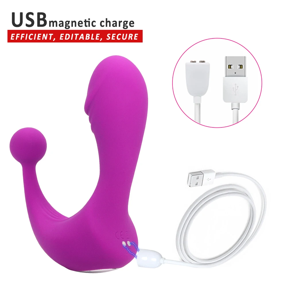 G-Spot Stimulator Anal Dildo Vibrator with Wireless Remote Sex Toy for Male Female Couples Clitoris Vagina Prostate Massage | Красота и