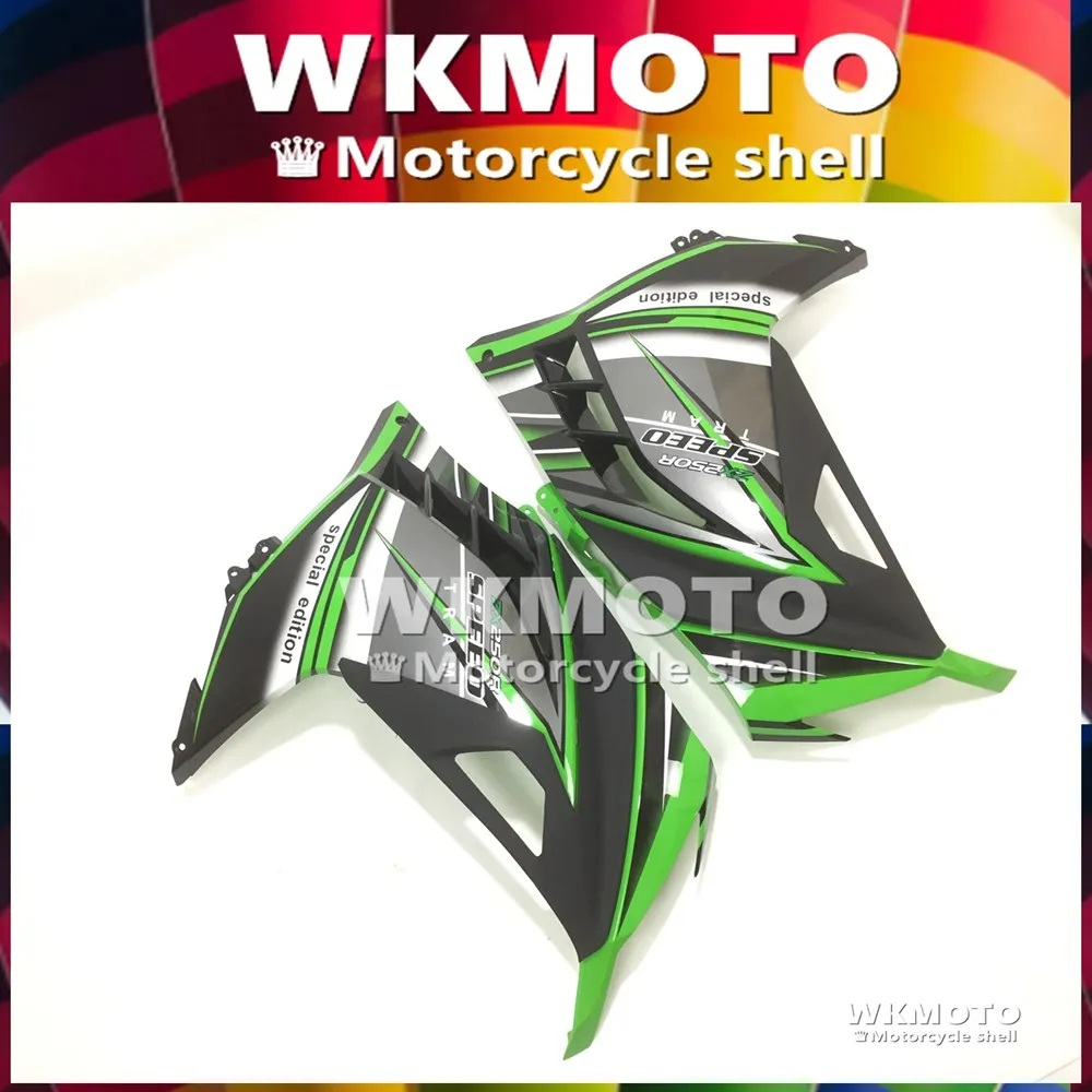 

Left+Right Part Side Fairing Bodywork Panel Fit for Kawasaki Ninja 300 13-17