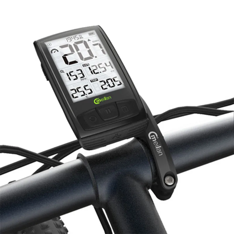 

M4 Wireless Bicycle Computer Free Gift of Speed/Cadence Sensor With Chest Heart Rate Monitor ANT Bluetooth BLE4.0 Bike Computer