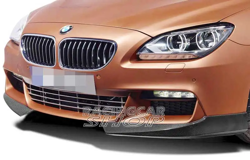 Передний спойлер из углеродного волокна сплиттер 1 пара для BMW 6-Series F06 F12 F13 M