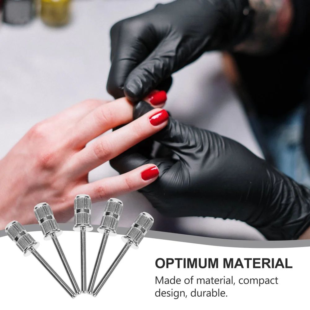 

20pcs Replacement Nail Drill Heads Manicure Nail Drill Bits Sanding Band Shaf