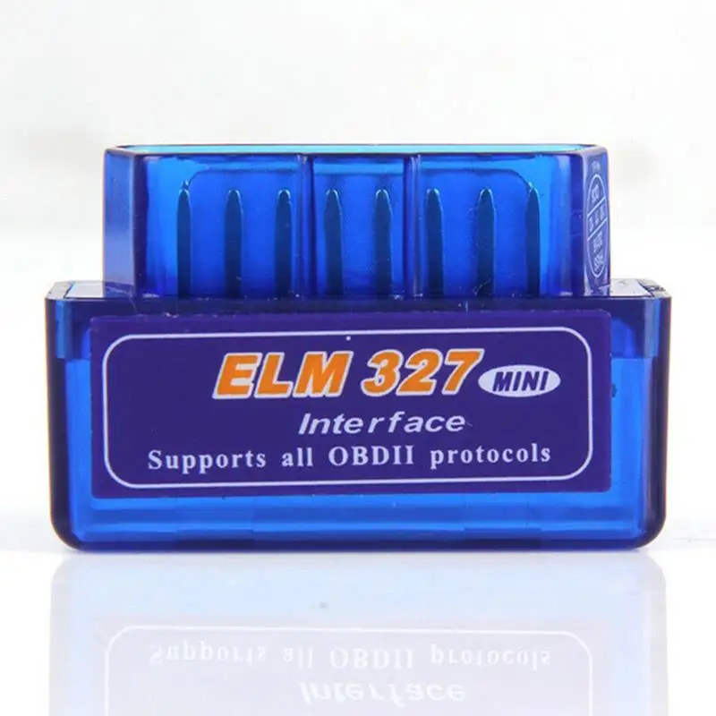 Мини-сканер OBD2 ELM327 V2.1/V1.5 Bluetooth 12-24 В автомобильный детектор неисправностей тестер