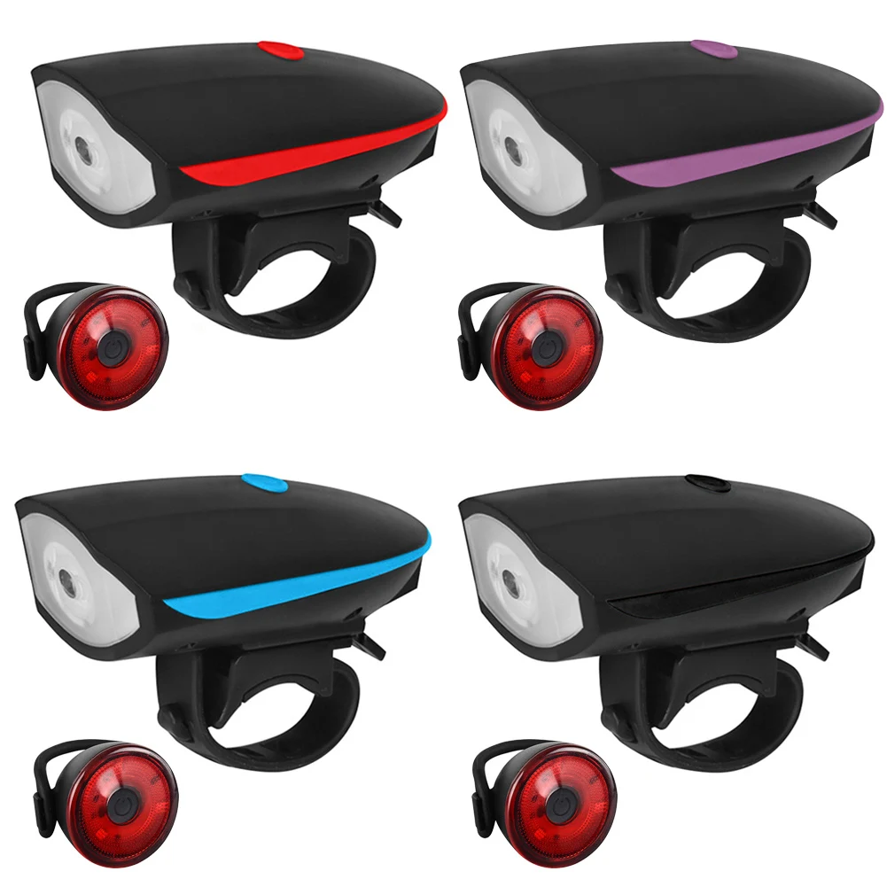 

Горный велосипед, светодиодный, зарядка через Usb, задний фонарь с аккумулятором, 3 режима, освещение для ночной езды, предупреждающая лампа