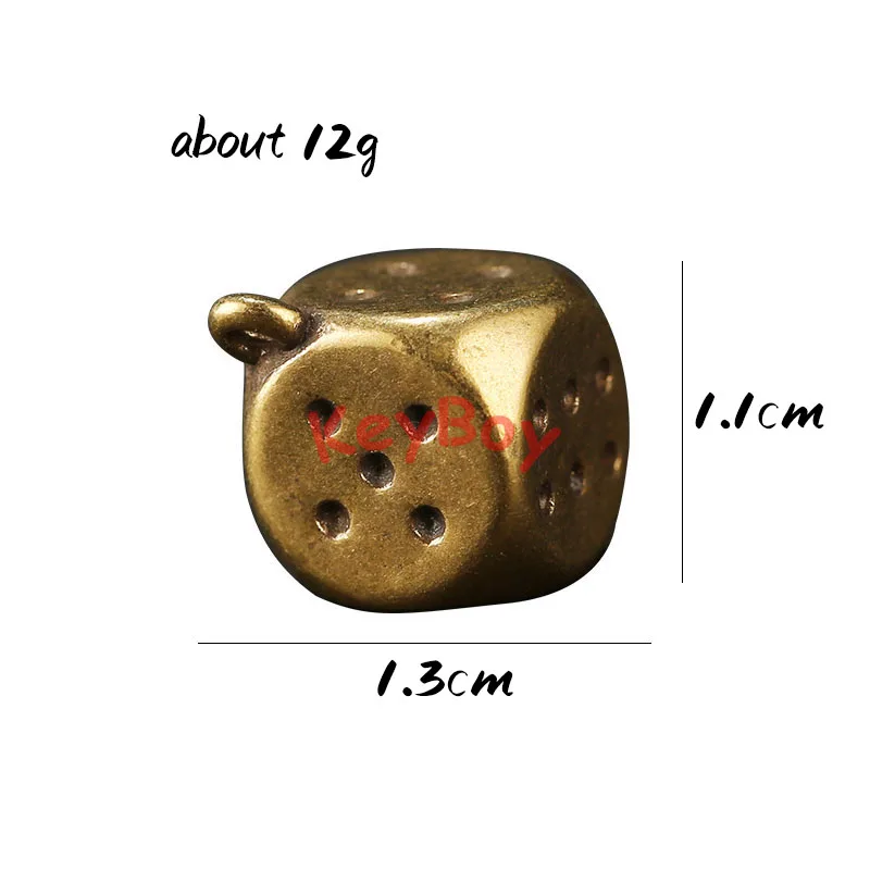 Новые Латунные кубики брелок для ключей подвески винтажный мужской в стиле панк