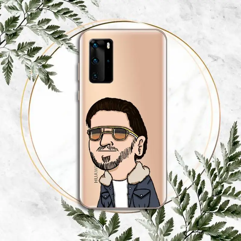 

PNL QLF Phone Case Clear Transparent for huawei honor P 40 30 20 lite Pro 10 i 8 9 x p smart 2019