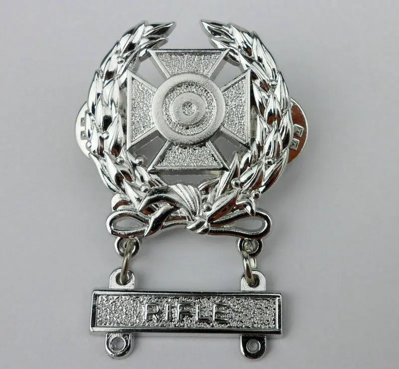 WWII США армии пшеницы малого диаметра винтовка стрелок съемки значок