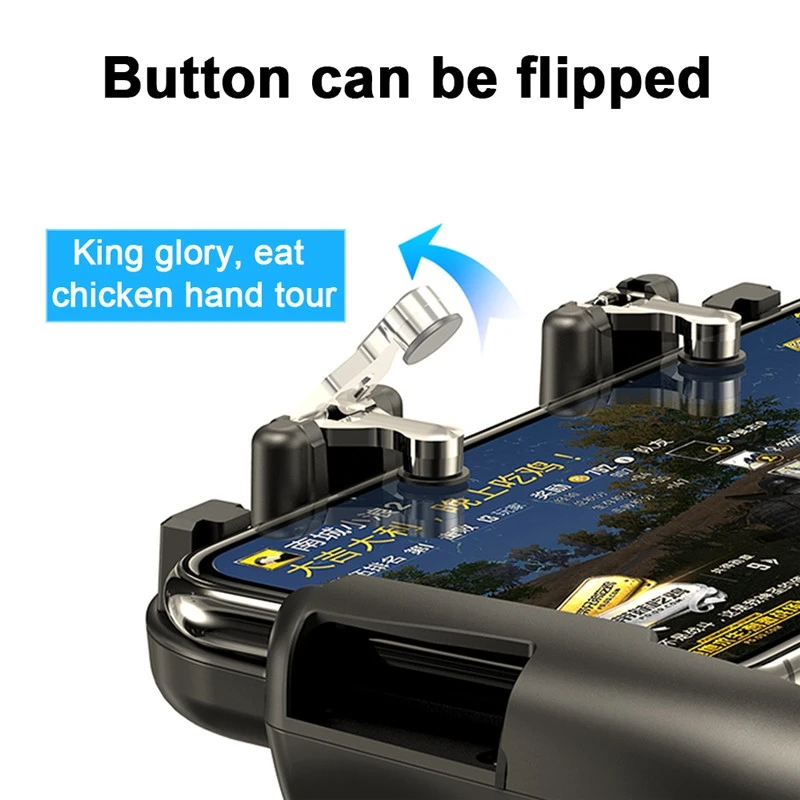 Мобильный телефон кулер Pubg контроллер геймпад шутер бесшумный вентилятор