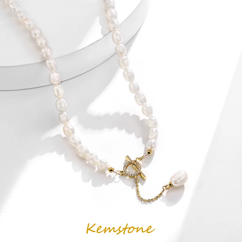 

Женское Ожерелье-чокер с жемчугом и кисточкой