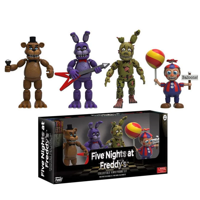 Игрушка из мультфильма пять ночей Фредди экшн-фигурка ПВХ FNAF модель медведя