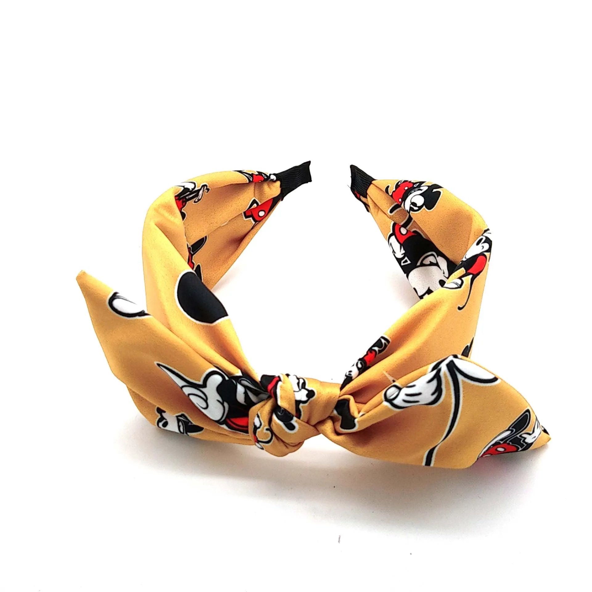 Бантик тюрбан Женская эластичная повязка на голову Микки Маус уши аксессуары для