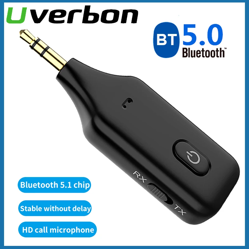 

3 In 1 Bluetooth Audio Reciver Aux For Headphone Wireless Adapter Bluetooth 5.1 Transmitter 3.5mm Jack Audio Aux Reciver For Car