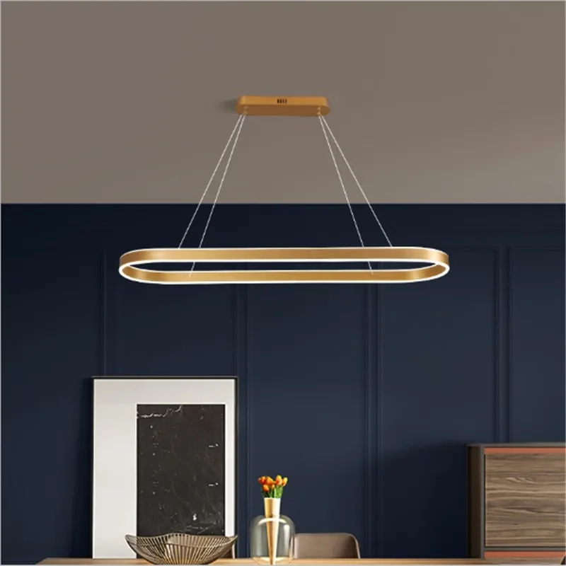 

Новый простой современный светильник для ресторана, гостиной, роскошная креативная индивидуальная лампа в скандинавском стиле для бара, ст...