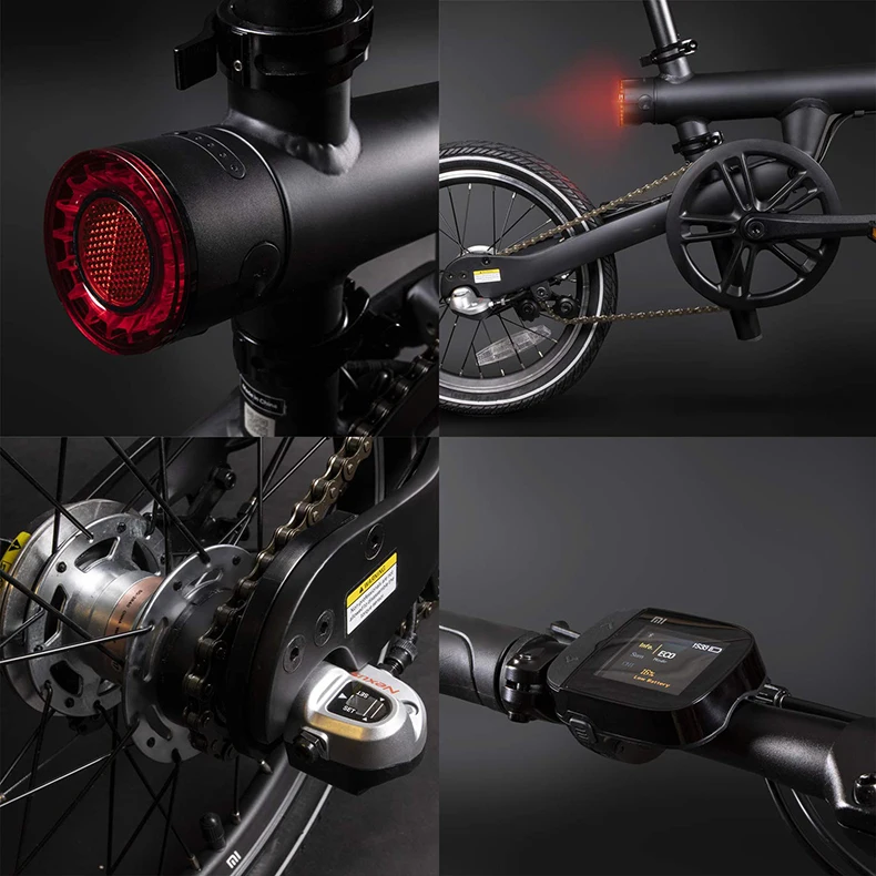 16 дюймов, электрический велосипед XIAOMI qicycle mijia,, Мини скрытый аккумулятор, городской Умный складной электровелосипед