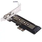 NVMe PCIe M.2 NGFF SSD на PCIe X1 адаптер карты PCIe X1 на M.2 с кронштейном