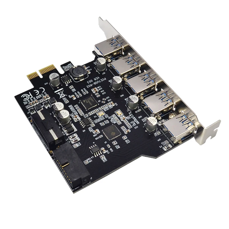 супер скорость pci e к usb 30 19 pin 5 портов pci