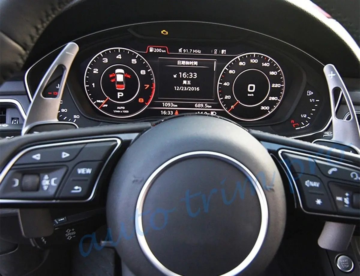 Автомобильный рычаг переключения передач на руль DSG Подходит для Audi A3 A4L A5 A8 S3 S4 Q2