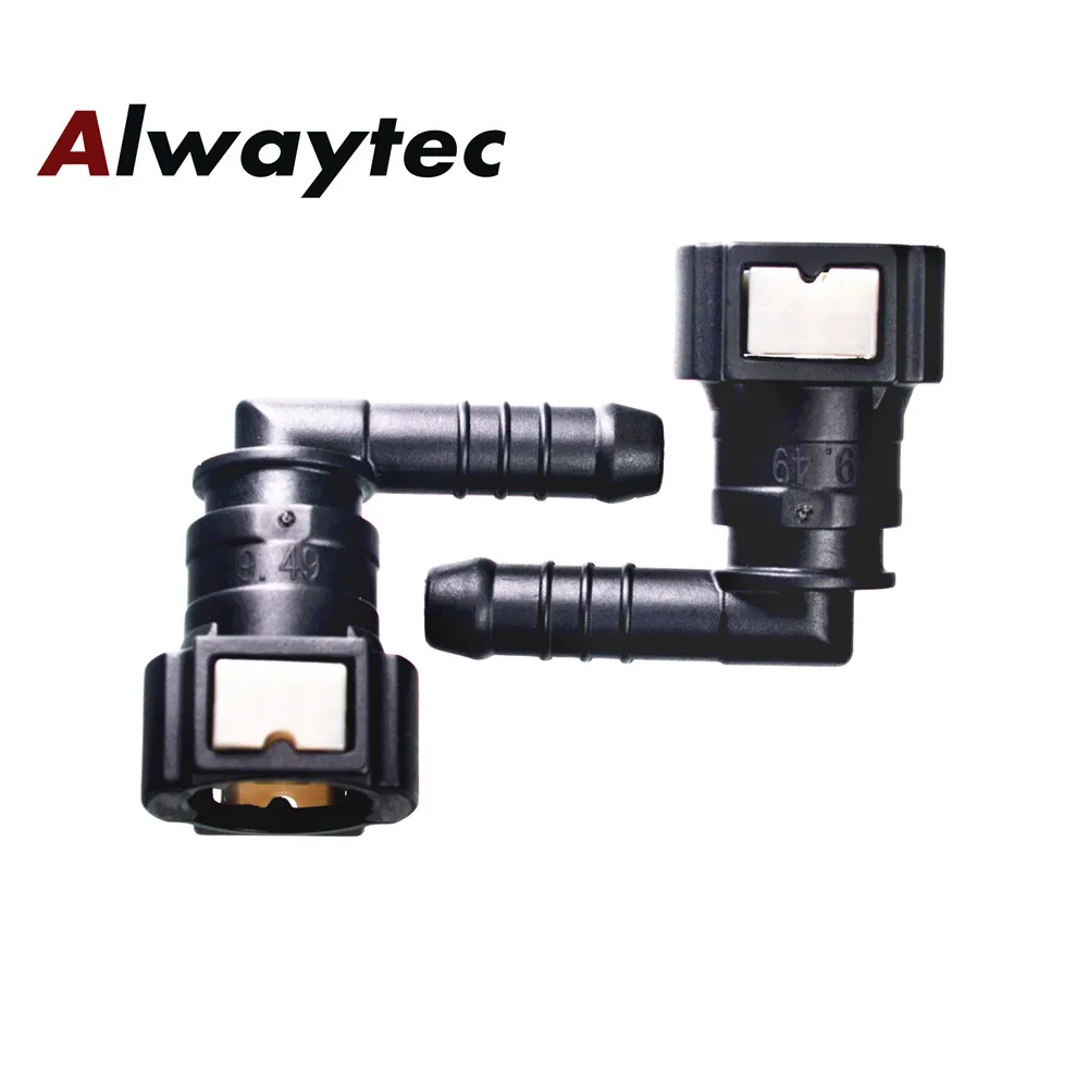 Стайлинг автомобиля быстрый разъем топливной линии 9 49 мм-3/8 дюйма с резиновой