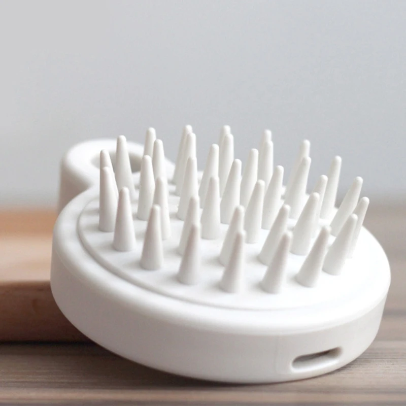 

Shampoo Brush Hair Scalp Massager, FReatech [Wet & Dry] Hair Scalp Massage Brush Soft Silicone Comb for Men, Women, Kids