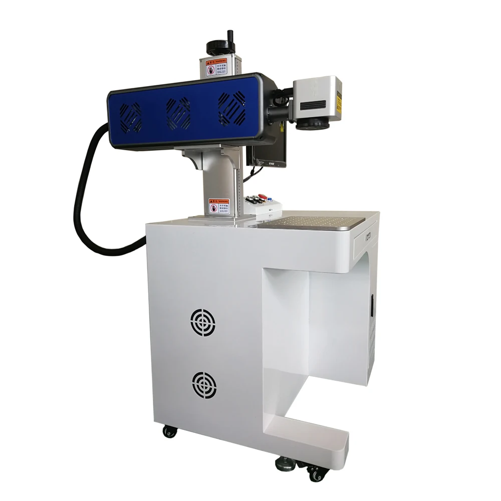 

2021 Hot Sell 20w/30w/50W Portable Fiber Laser Marking Machine 2020 Metal Engraver with Rotary Has a Good Quality
