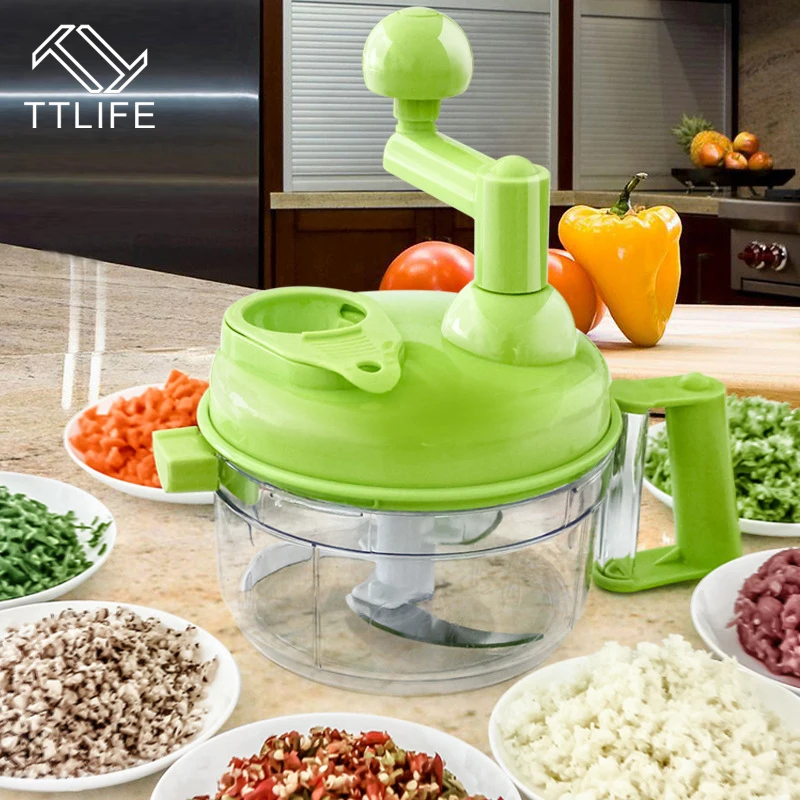 TTLIFE многофункциональная бытовая мясорубка мандолин слайсер Регулируемый резак