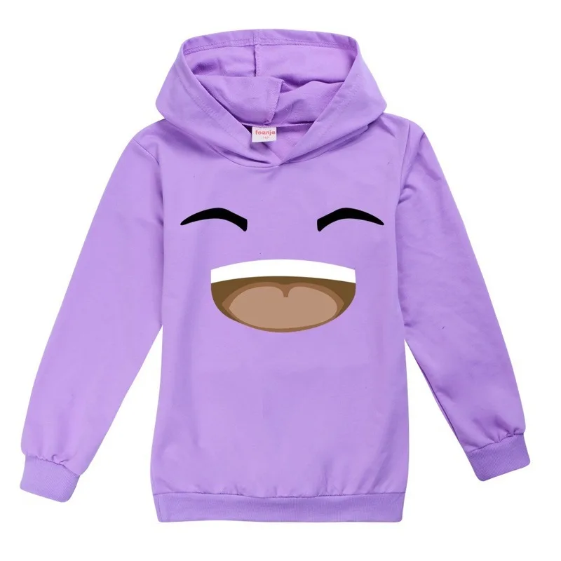 

Boys jelly green Kids Hoodies T-shirts Children Cotton Hooded sweatshirt Cartoon Tops Boys Girls Casual Pullover Tees 3-16 years