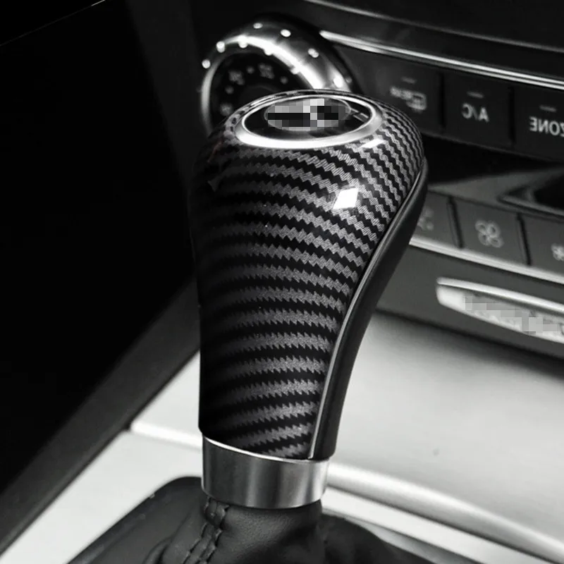 Отделка Рукава из углеродного волокна в полоску для Benz X204 W204 W212 GLK CLS A C E G|Ручка