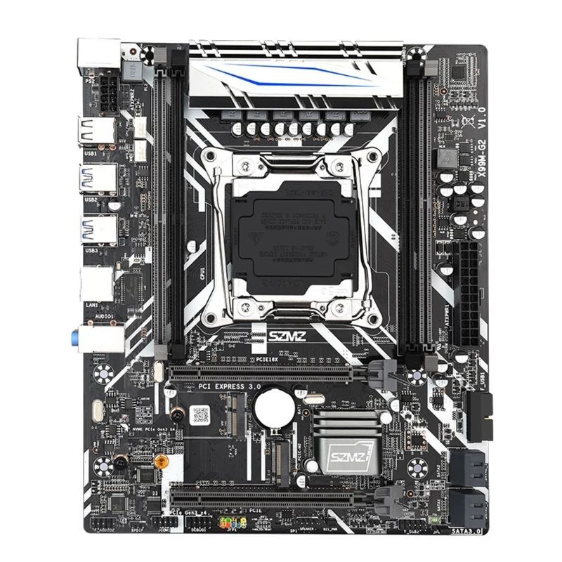 Материнская плата x99 Gt для компьютера гигабитная материнская DDR4 настольного с Xeon