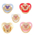 Соска-пустышка XCQGH из соска-пустышка пищевого силикона с милой мышкой для новорожденных