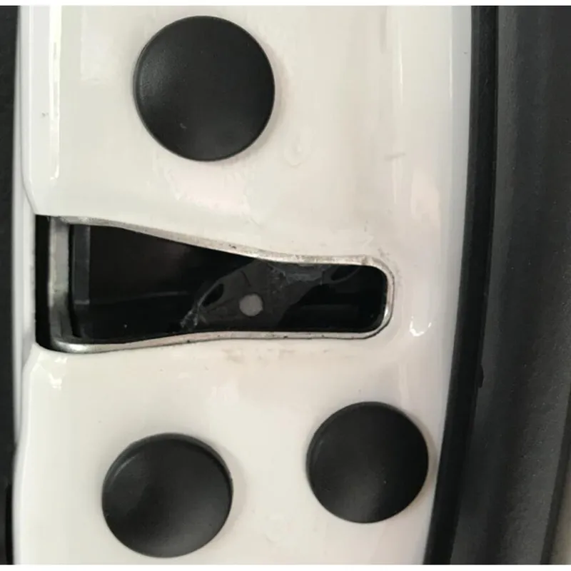 Автомобильный Дверной замок наклейка с защитой от ржавчины для Kia rio 3 4 ceed K2 K3 K3S K4 K5