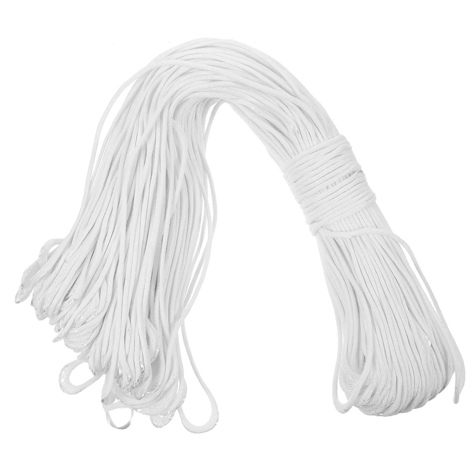 

100M Durable Braided Fiber Tubing Insulation Cable Sleeving Fiberglass Tube