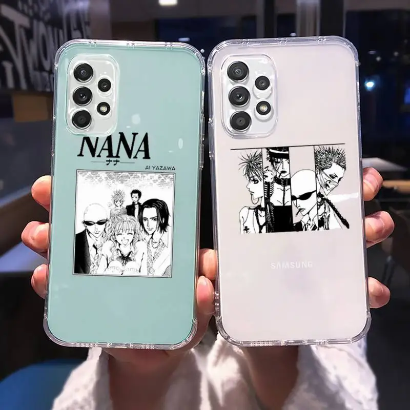 

Nana Osaki Japan Anime Phone Case Transparent For Samsung Galaxy A S Note 9 10 51 50 71 70 80 20 21 30s ultra plus