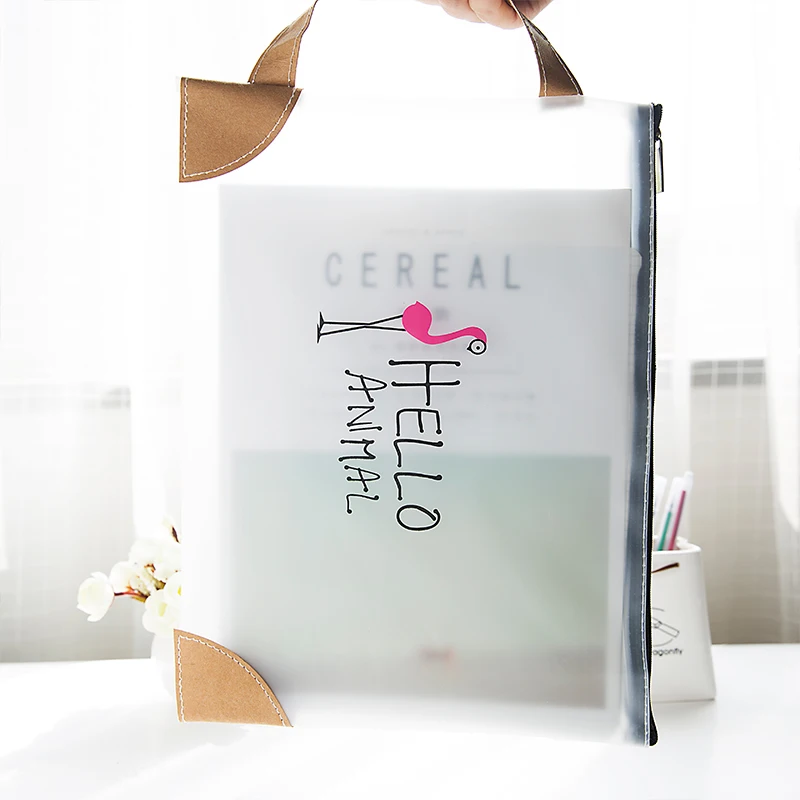 Канцелярские принадлежности для документов прозрачные матовые пакеты