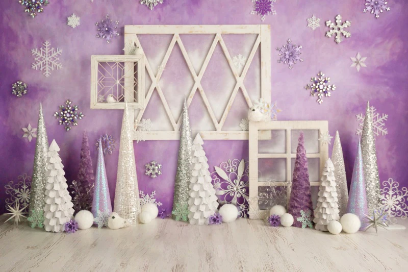 Фон для фотосъемки новорожденных с изображением цветов шаров светильник лого