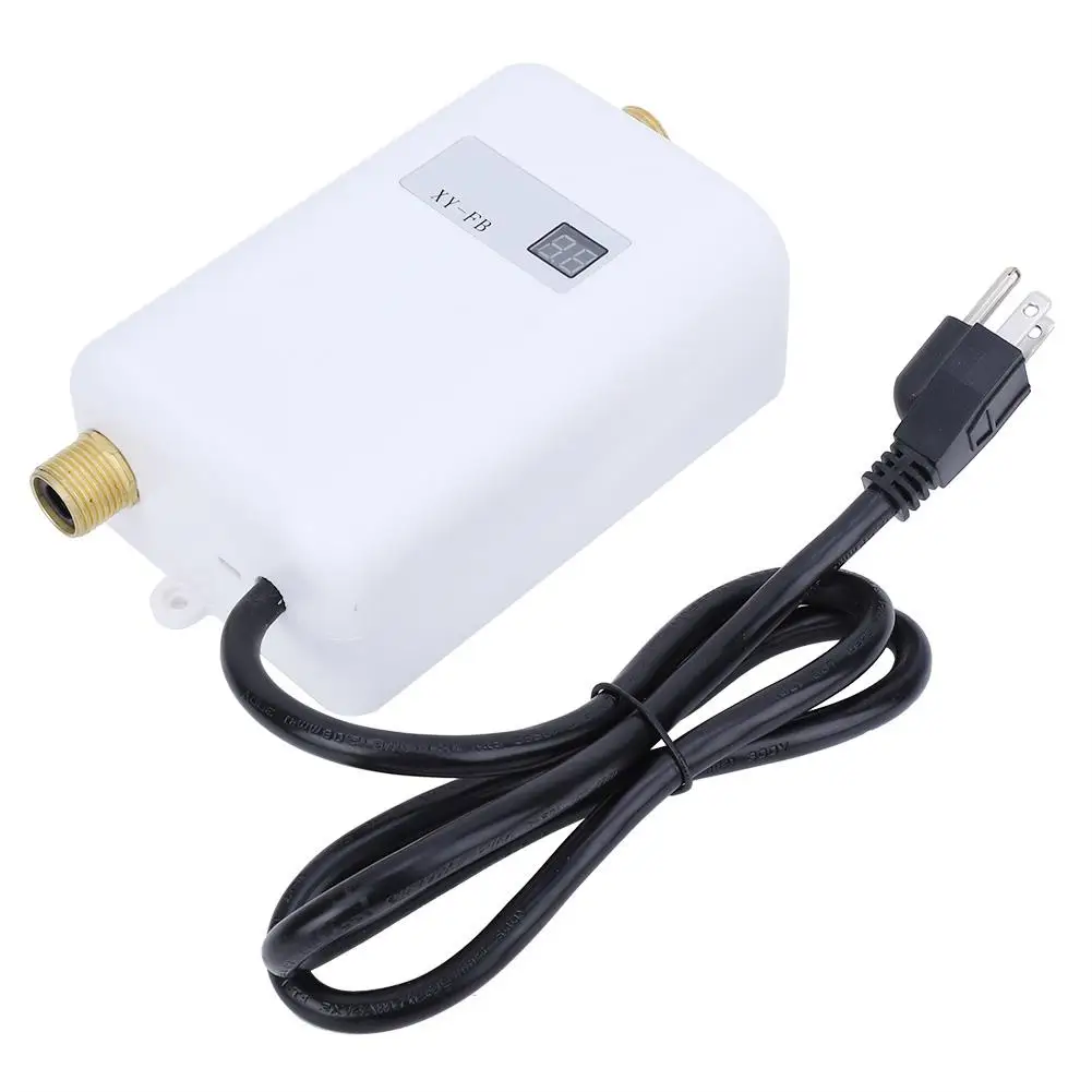 3000 Вт Электрический безрезервуарный мгновенный нагреватель горячей воды для