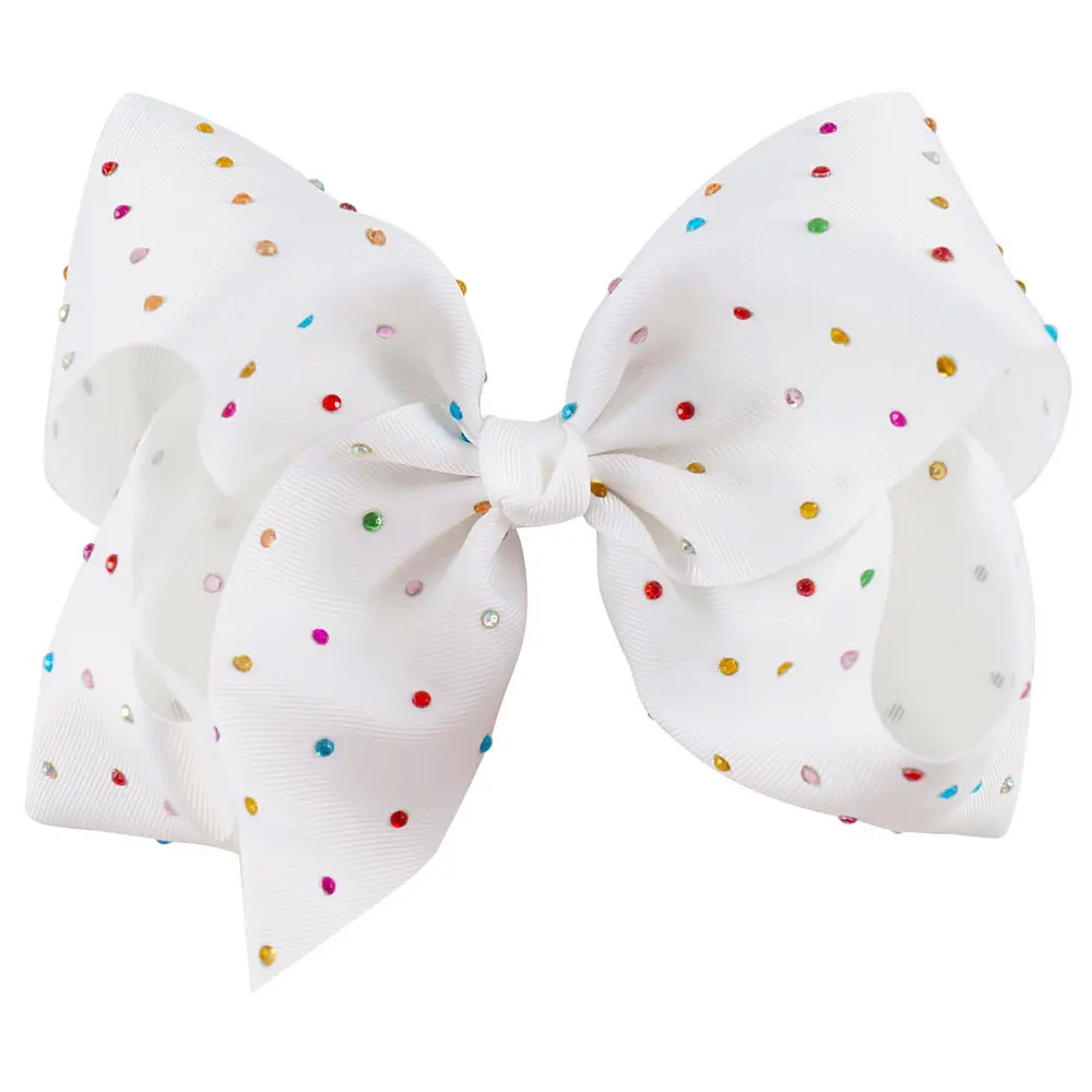 Большие банты для волос карамельных цветов милых девочек детские заколки стразы