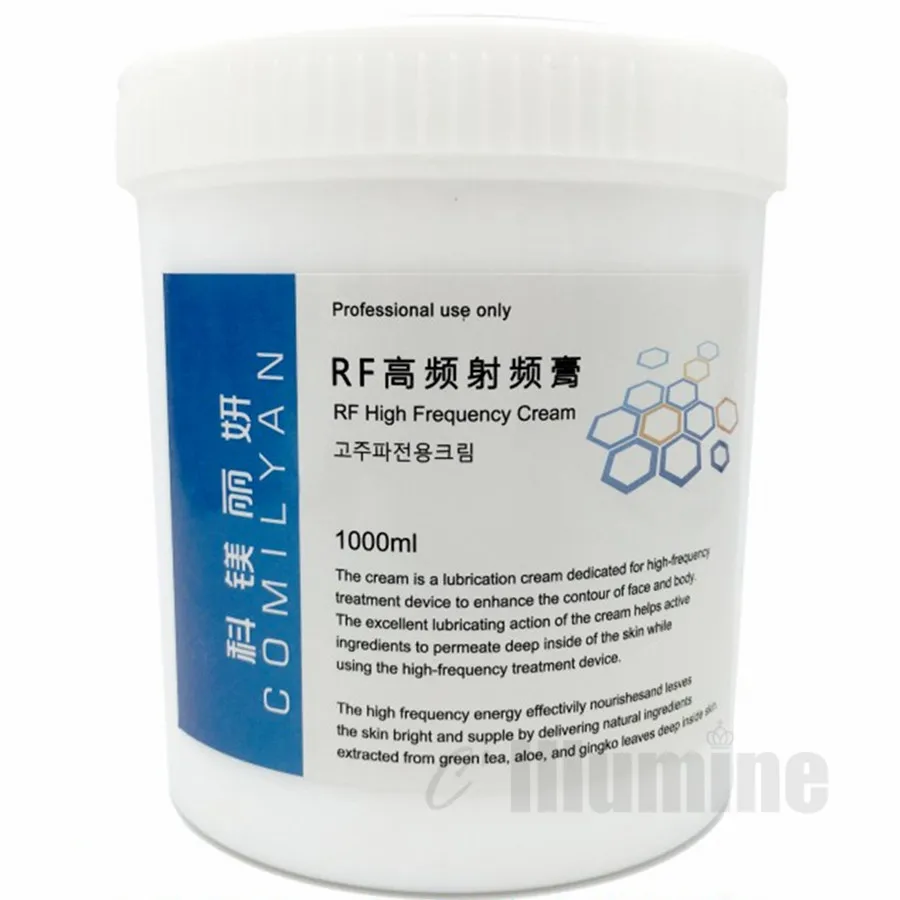 RF Radio High Frequency Cream Instrument Lubrication Dedicated For High -frequency Treatment Device 1000ml