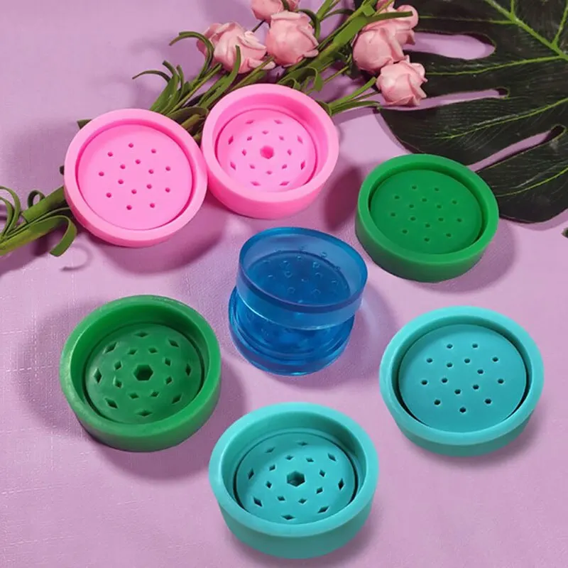 

DIY Grinder Leaf Herbal Herb Spice Crusher Silicone Mold Epoxy Resin Mould Tools