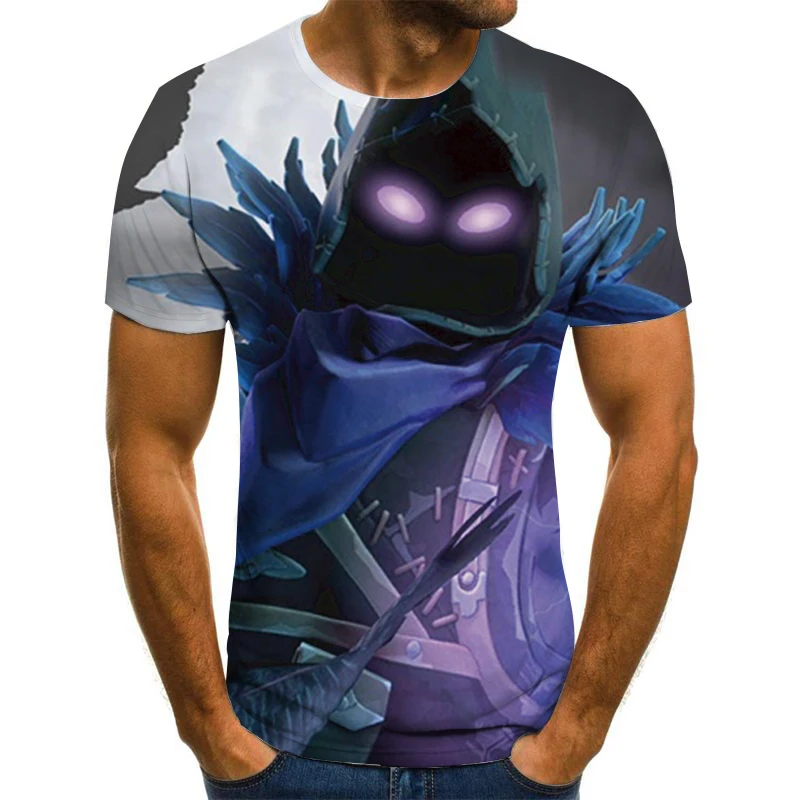 

3D Men's Casual Korean Customized Men's Achtung Panzer Tank World Comfortable T-shirt Casual Short Sleeve
