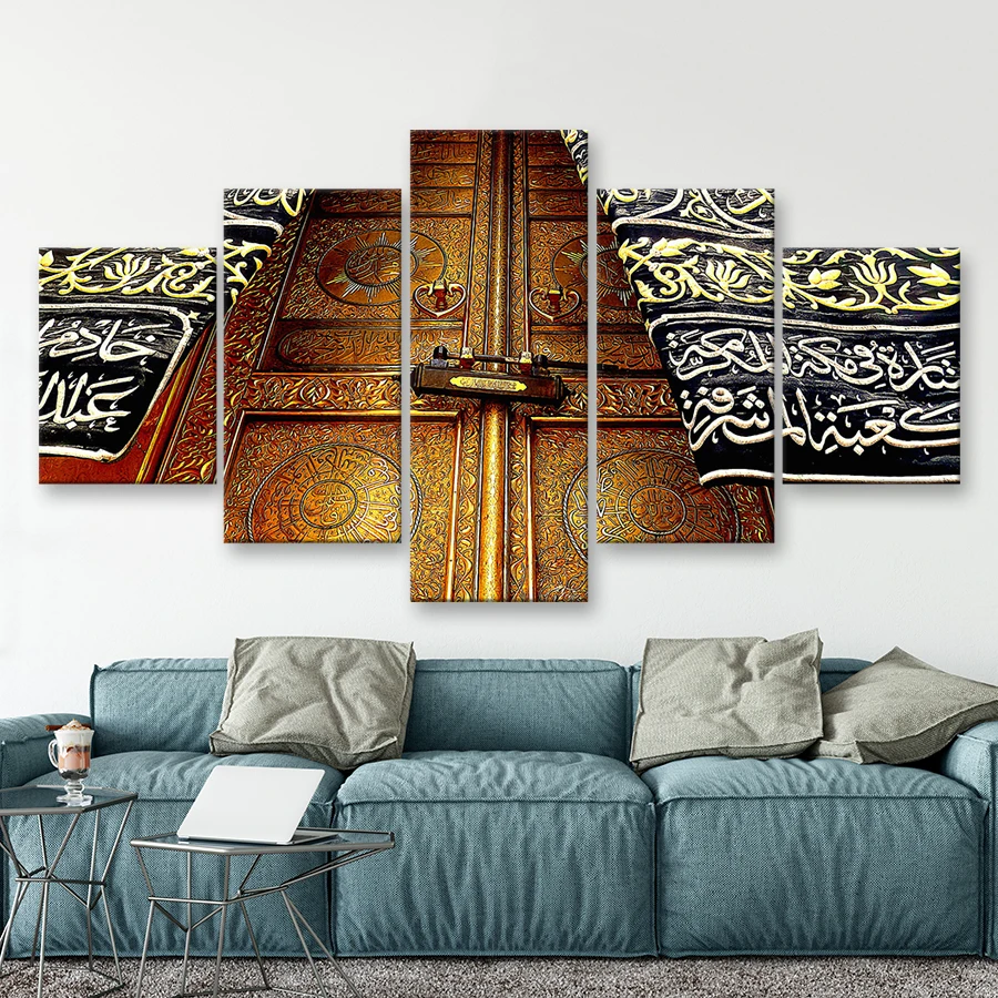 Настенная картина с изображением двери в мусульманском стиле | Дом и сад