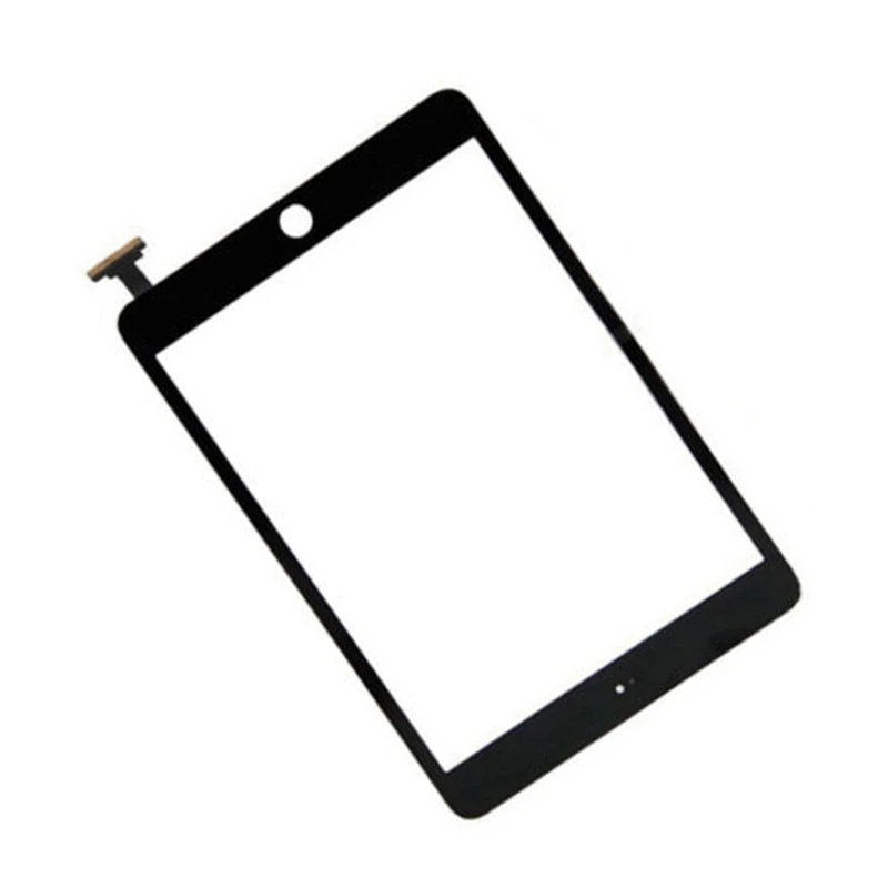 Для iPad mini 2 сенсорный экран дигитайзер стекло без домашней кнопки Нет IC для