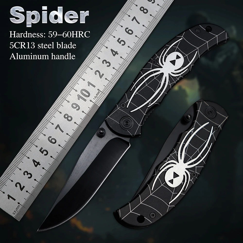 Складной карманный нож с лезвием 5Cr13 ножи шарикоподшипником из алюминия